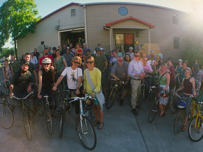 Progressive Dinner, Bike Lex, 2010